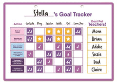 Hunger For Words Talking Pet Goal Tracker