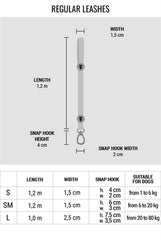 Morso Hondenriem Gerecycled Skyline Rood / Roze